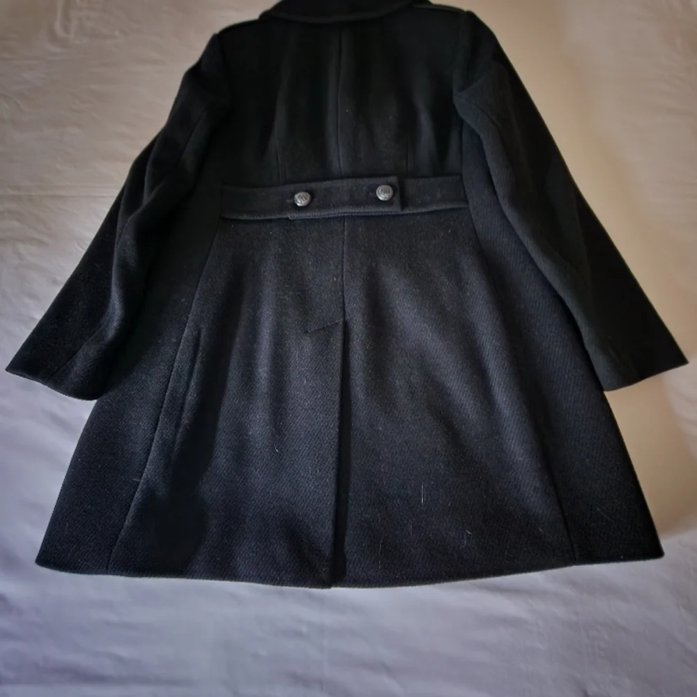 Talbots Black Pea Coats - Picture 6 of 9